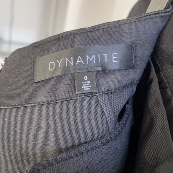 Black satin-type skort - Picture 4 of 4